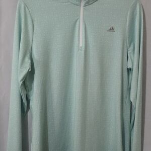 Adidas Mint Green Long Sleeve Pullover